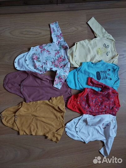 Вещи на девочку от 0 до 9 Reserved,H&M пакетом