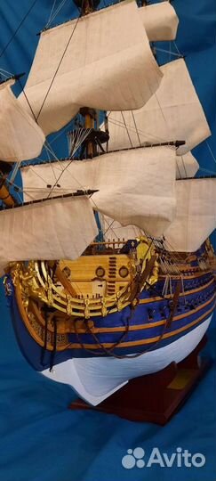 Сборная модель парусника