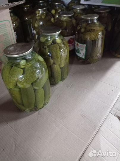 Огурцы соленые