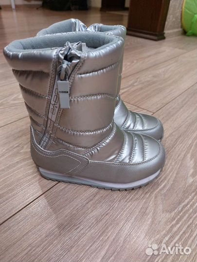 Зимние сапоги для девочки совенок 29