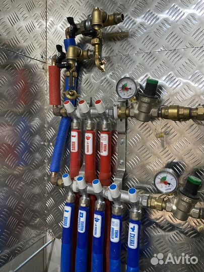 Монтаж систем отопления водоснабжения канализации