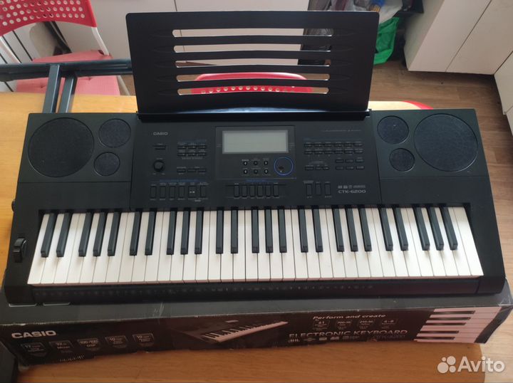 Синтезатор casio ctk 6200