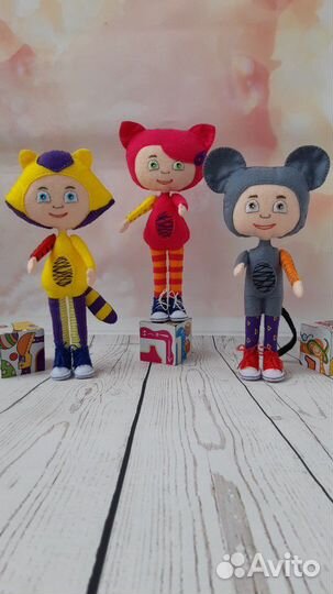 Игрушки из фетра Кукутики