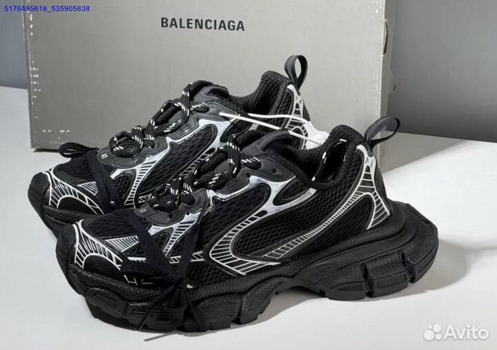 Кроссовки Balenciaga 3xl black-white (Арт.30980)