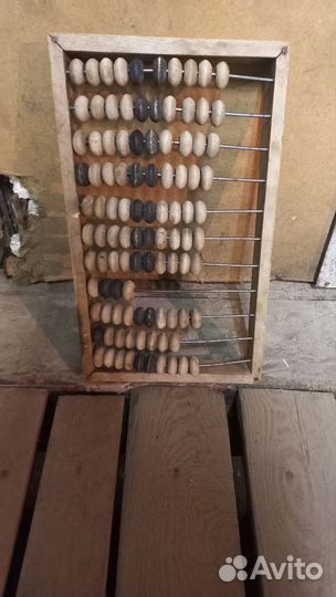 Счеты деревянные СССР