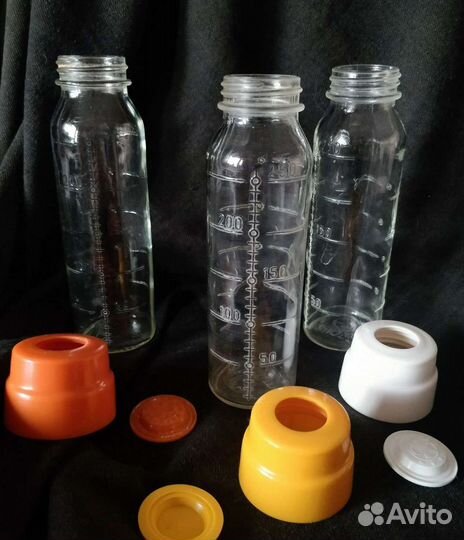 Бутылочки для кормления. Соски. Детские вещи СССР