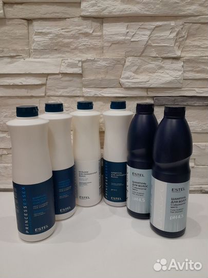 Estel Шампунь, бальзам, шго, стабилизатор 1000мл