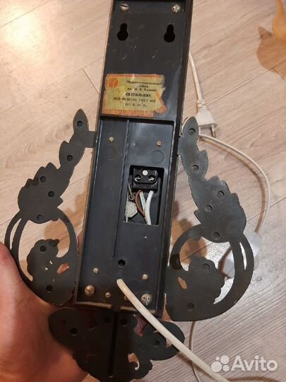 Бра светильник,зик Уральская рябинушка(яшма)