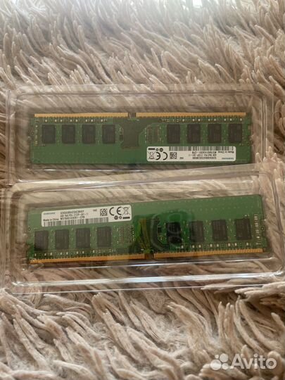 Оперативная память ddr4 8gb samsung