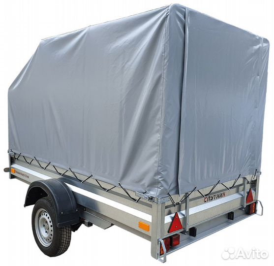 Прицеп спутник PRO мото 2,6х1,5х0,33м оцинкованный