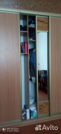 Шкаф купе с зеркалом бу