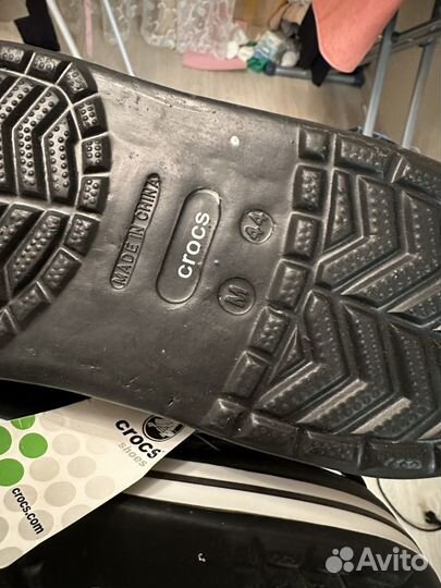 Шлепанцы мужские crocs