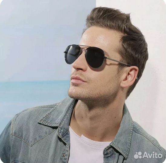 Солнцезащитные очки мужские ray ban авиатор -3.5