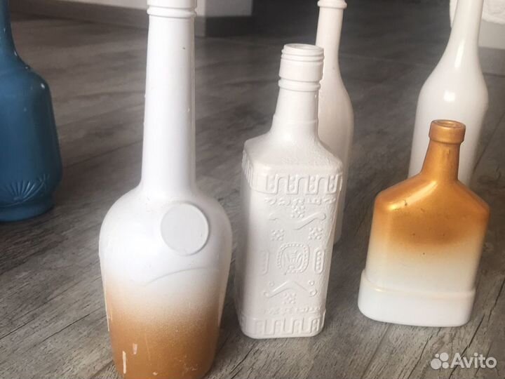 Бутылки для интерьера