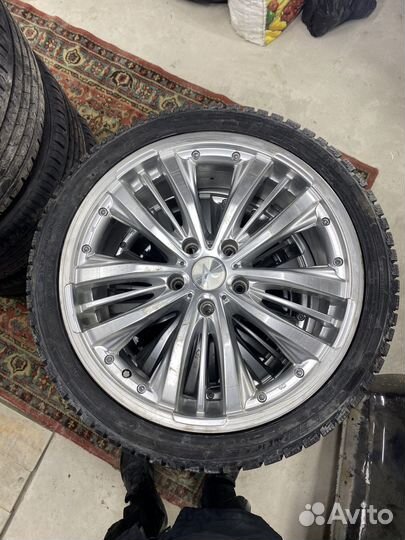 Колеса всборе липучка 225/40 r 18 5/114.3