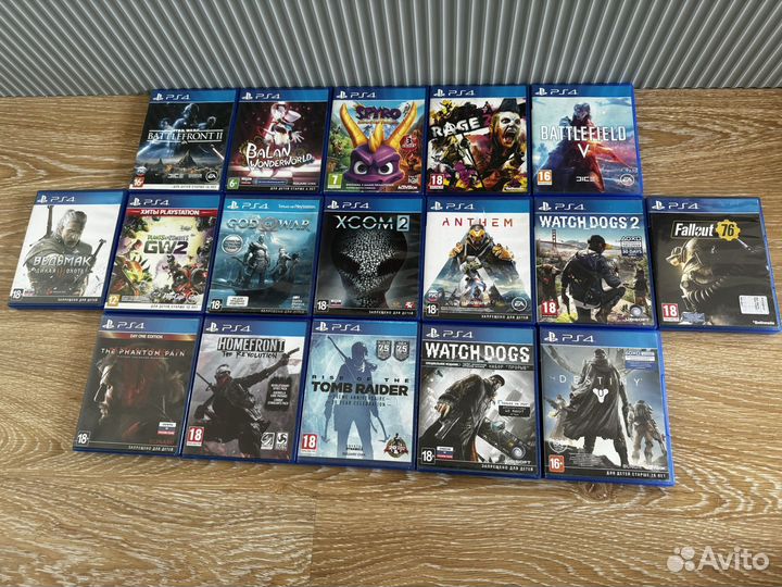 Sony playstation 4 игры