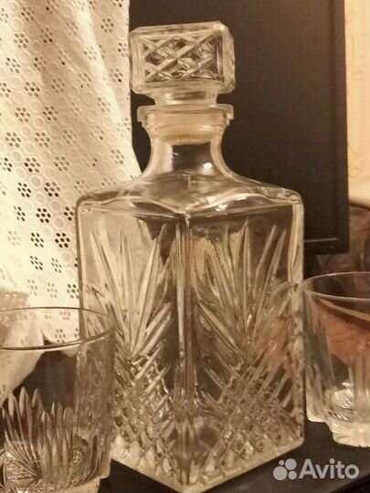 Штоф хрустальный