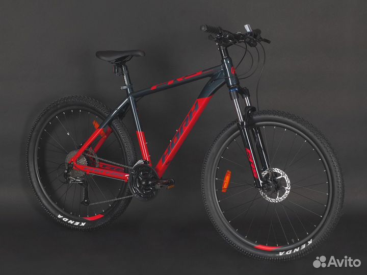 Велосипед horh forest FHD 7.25 27.5 (2022) Gray-Re