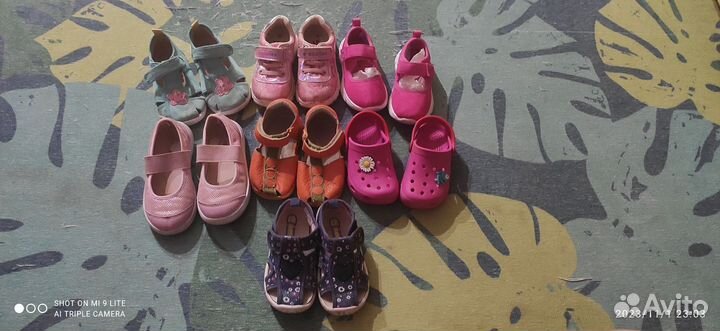 Одежда и обувь пакетом на девочку 2-3 года