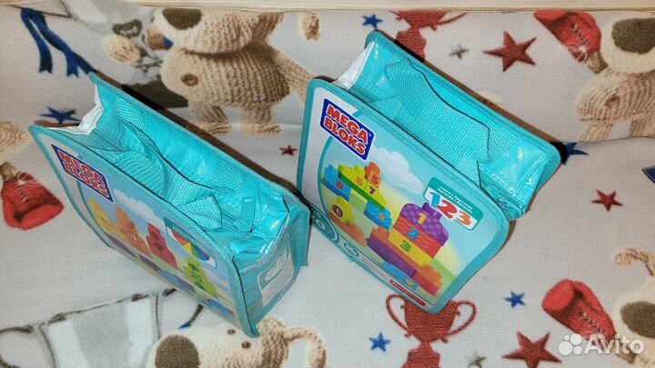 2 конструктора серии Mega bloks first builders