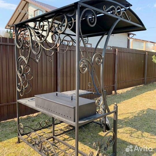 Мангал от производителя / Мангал с навесом