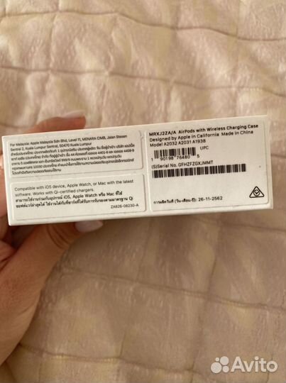 Беспроводные наушники apple airpods 2 оригинал