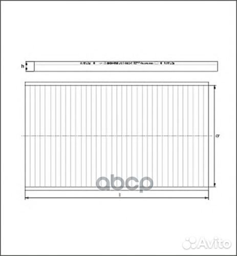 71-10131-SX фильтр салона Subaru Legacy,Toyota