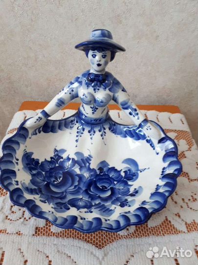 Посуда гжель новая