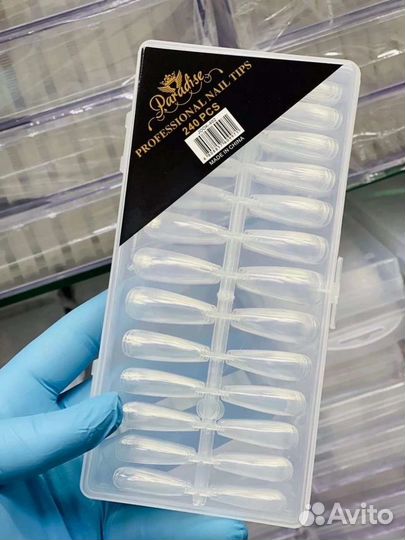 Гелевые типсы для наращивания 240шт