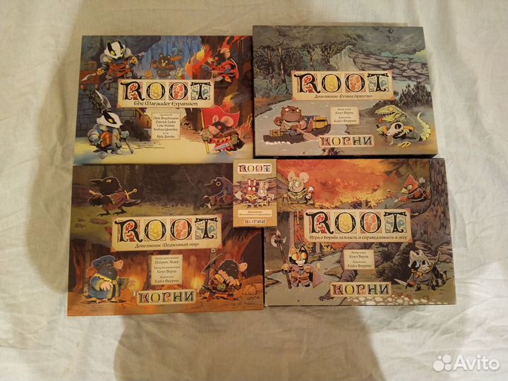 Корни с дополнениями