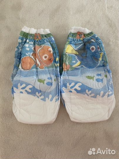 Подгузники трусики для плавания 3-4 размер huggies