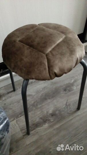 Чехлы на табуреты серо-коричневые