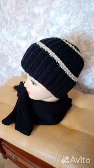 Комплект шапочка шарф