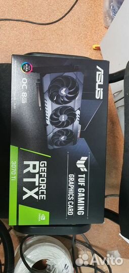 Видеокарта Asus TUF gaming GeForce RTX 3070ti