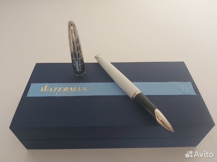 Ручка-роллер Waterman Сarene Contemporary White ST