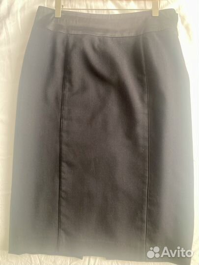 Юбка карандаш черная H&M размер L