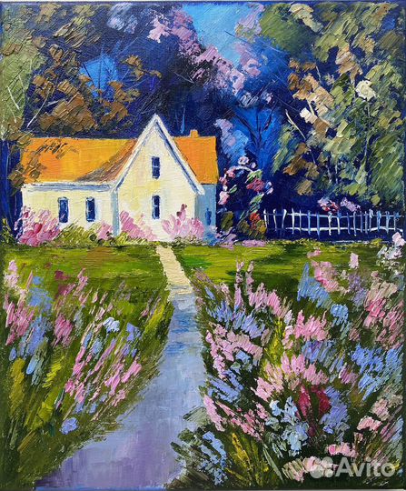 Картина маслом на холсте