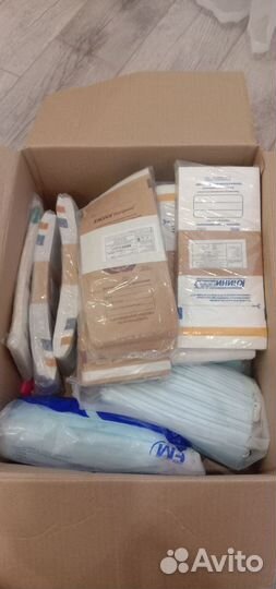 Пакеты для стерилизации, маски медицинские