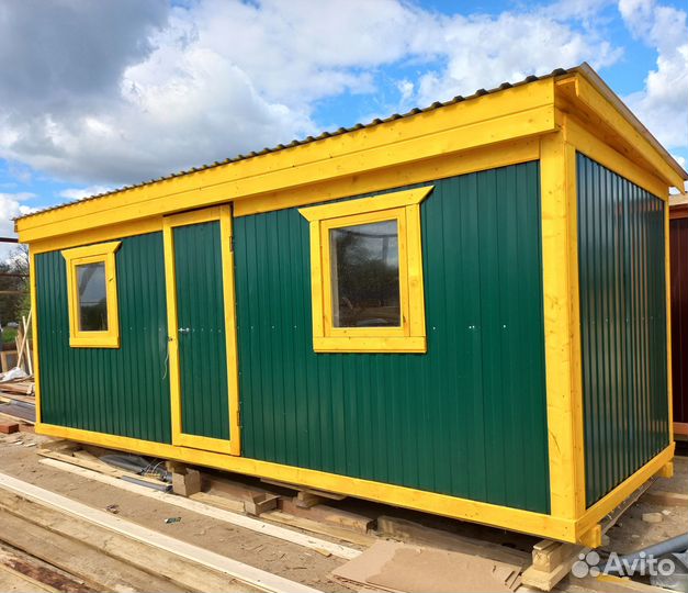 Бытовка Распашонка 6х2.3м