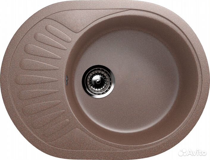 Мойка кухонная Ulgran U-107м-307 терракот