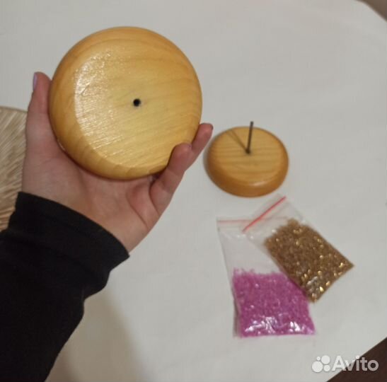 Спиннер для нанизывания бисера новый