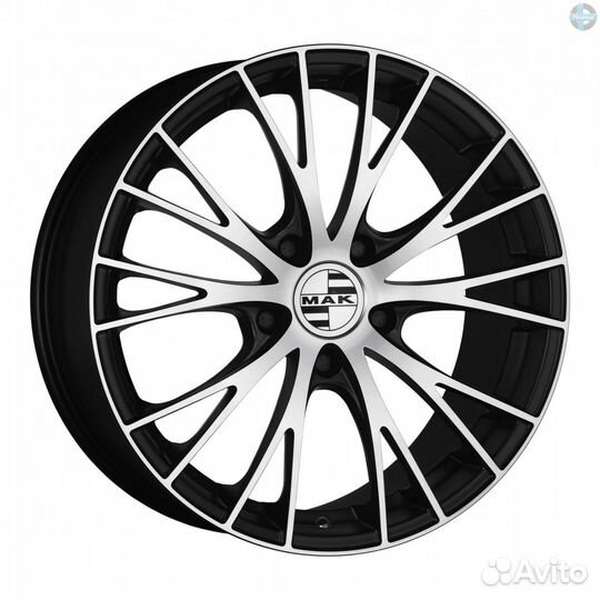 R18 5x112 9J ET21 D66,45 MAK Rennen Ice Black