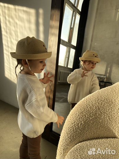 Шляпа детская с ушками