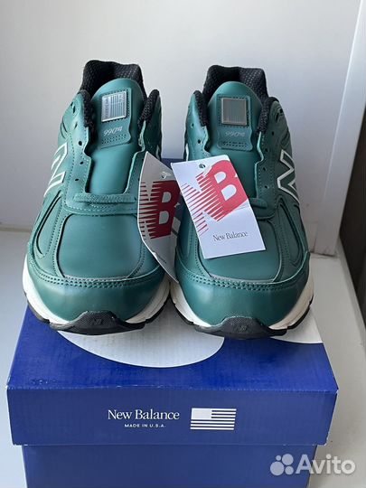 Кожаные New Balance 990V4 made in USA