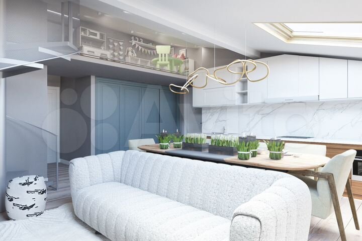 2-к. квартира, 66,3 м², 5/5 эт.