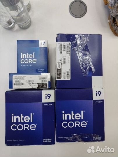 Intel Core i9-14900F, 14900 KF, 14900 BOX с НДС