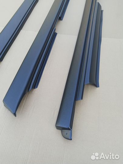 Накладки на пороги ваз