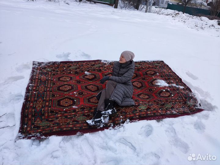 Ковер из натуральной шерсти