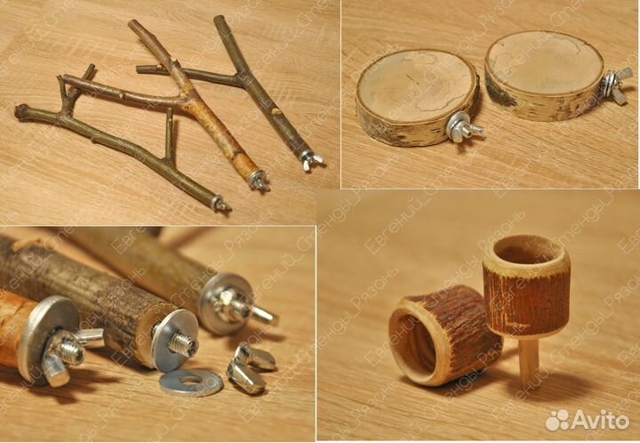 Игрушки, аксессуары для птиц