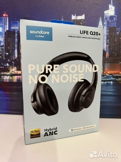 Беспроводные наушники anker Soundcore Life Q20+